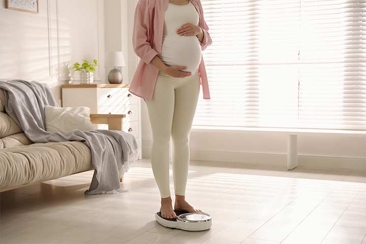Pregnancy weight gain, symptoms of baby boy