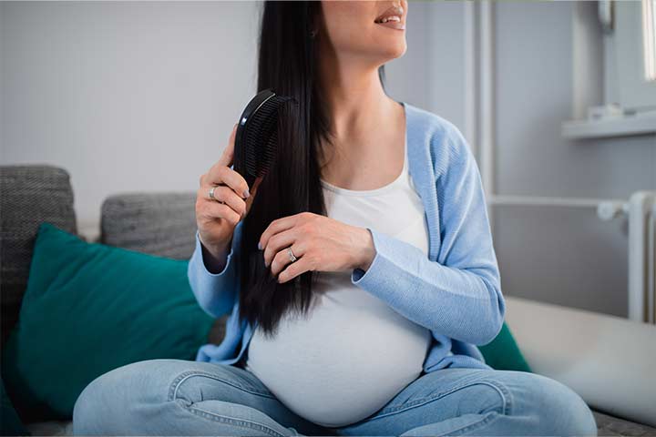 Skin and hair condition during pregnancy