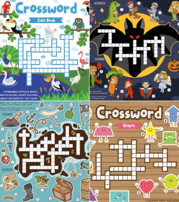 22 Interesting & Easy Crossword Puzzles For Kids Of All Ages