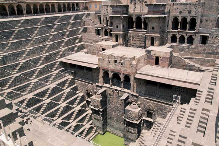 Abhaneri Stepwells or The Chand Baori, place to visit in Jaipur for kids