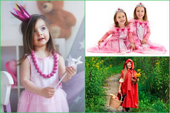 Fairy tale and princess fancy dress idea for kids