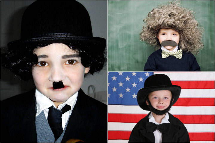 Personalities and celebrity fancy dress idea for kids
