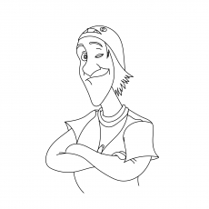 Fred from Big Hero 6 coloring page