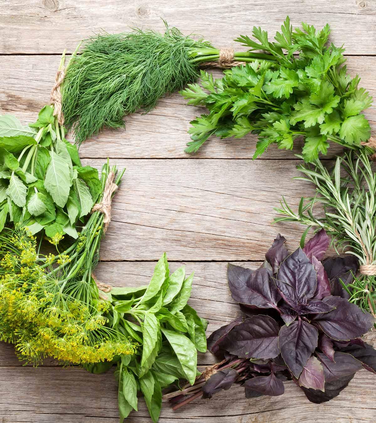 A list of herbs for breastfeeding