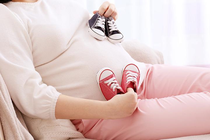 Expecting mother with twins