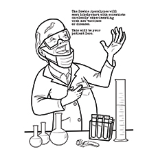 The Zombie Apocalypse coloring page