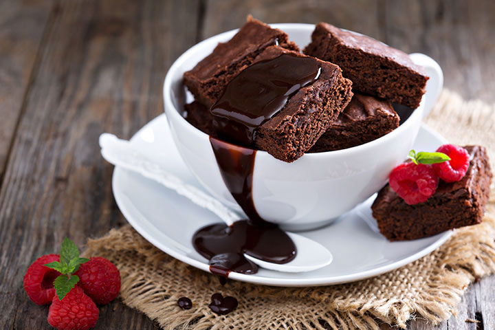 Chocolate fudge brownies dessert recipe for teens