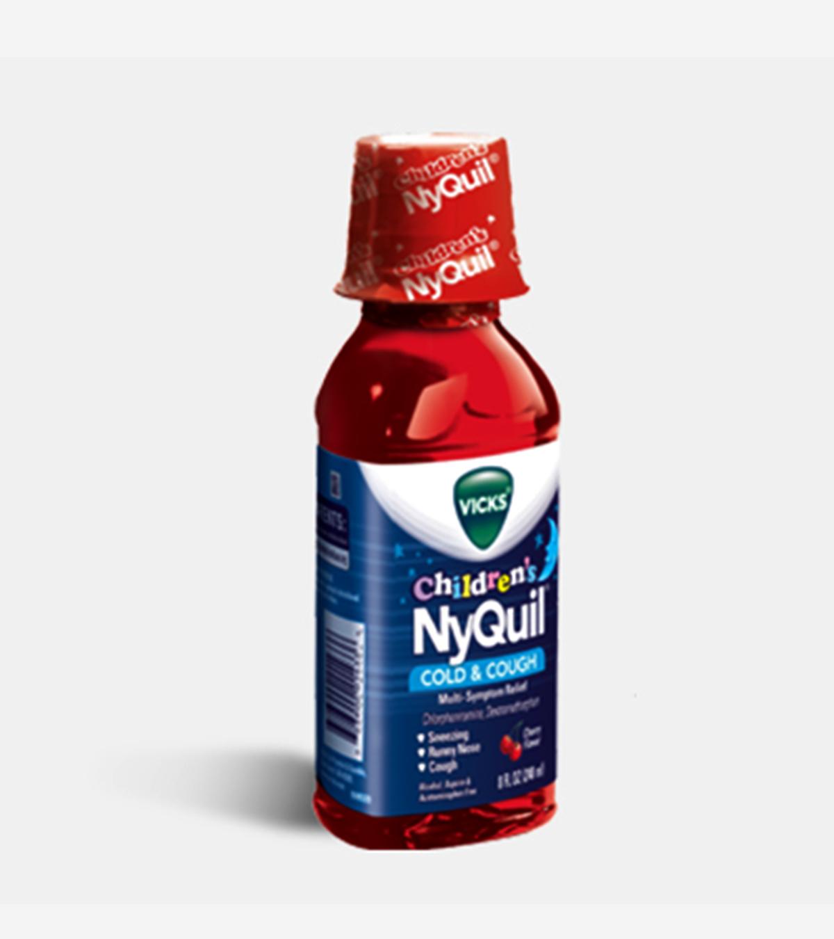 Nyquil syrup bottle