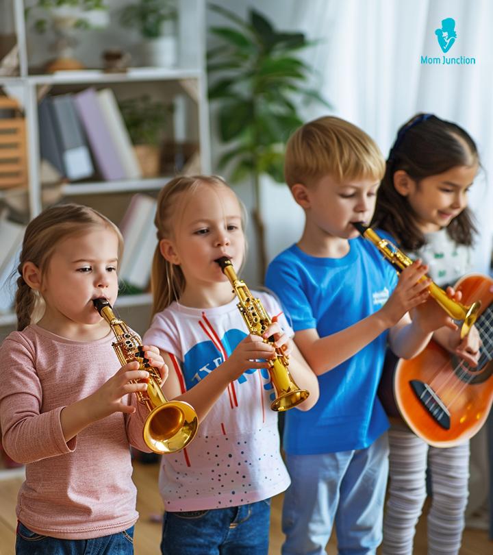 Kids Playing Music Games