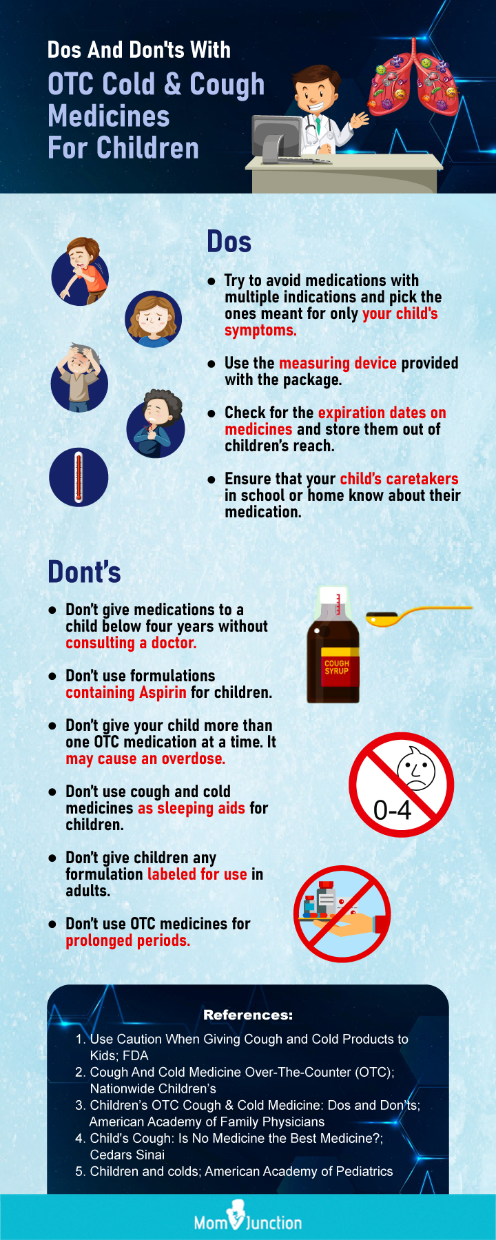 nyquil for kids (infographic)