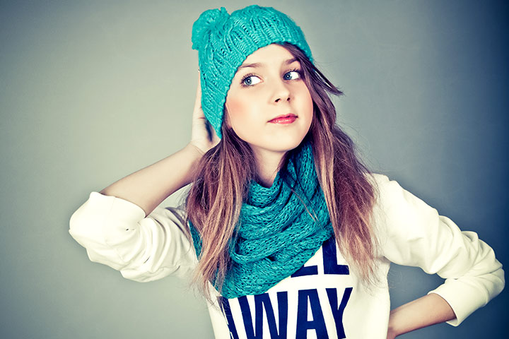 Matching winter wear, teen fashion ideas