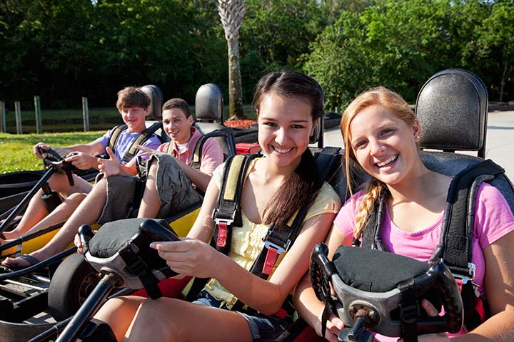 Visit theme parks with your teen