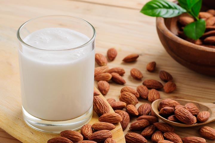 Almond milk is rich in vitamins and minerals