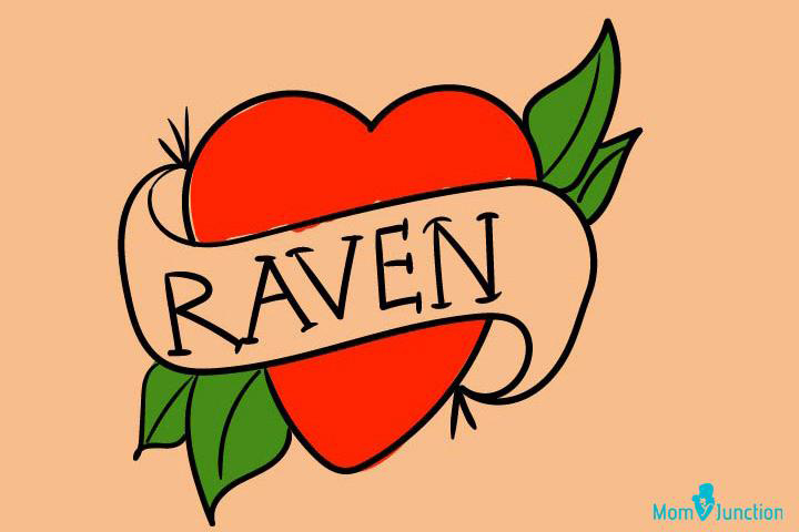 Tattoo idea for the name Raven