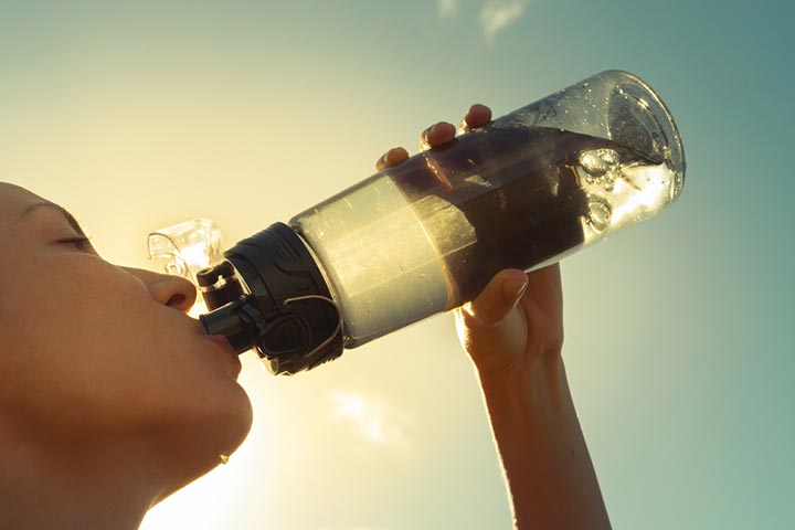 Drinking plenty of water can help prevent urinary tract infection in teens