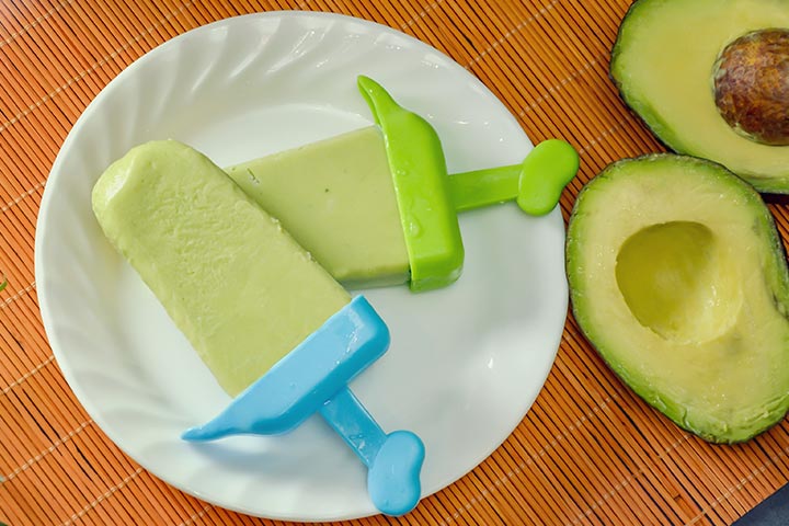 Avocado baby food recipes, frozen avocado cubes
