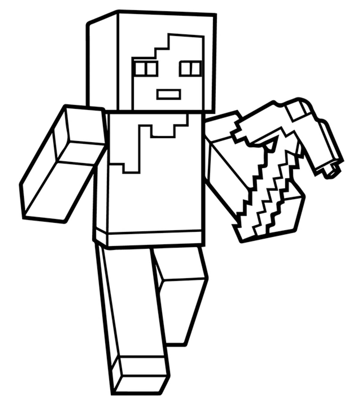 37 Awesome Printable Minecraft Coloring Pages For Toddlers_image