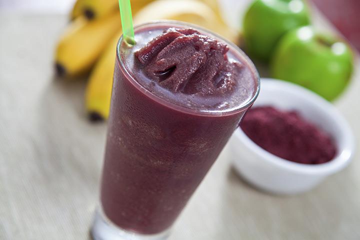 Acai berry smoothie during pregnancy