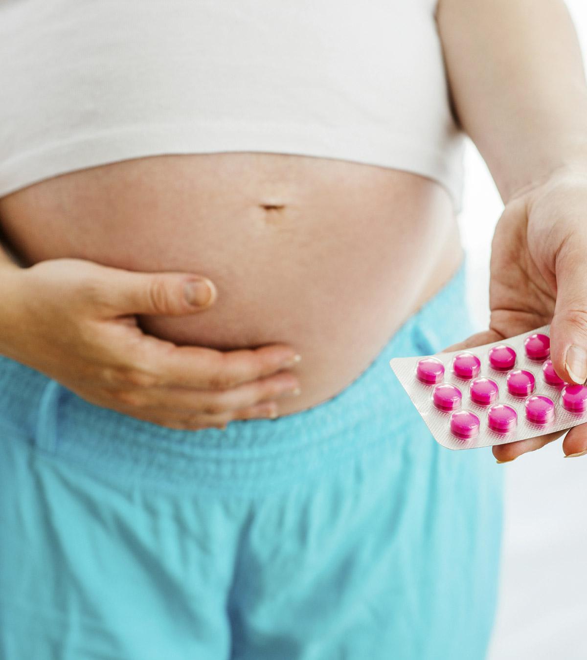 A Pregnant Woman Taking Benadryl