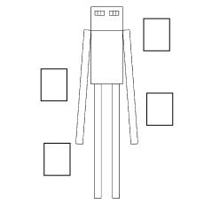 Enderman Coloring Sheet