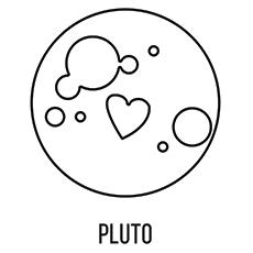 the planet pluto coloring pages