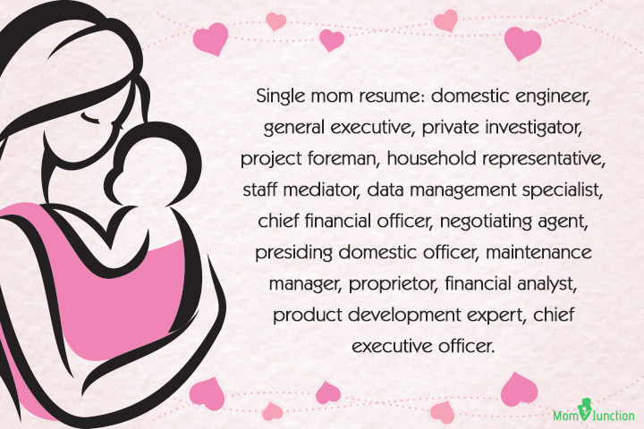 Single mom resume, single moms quote