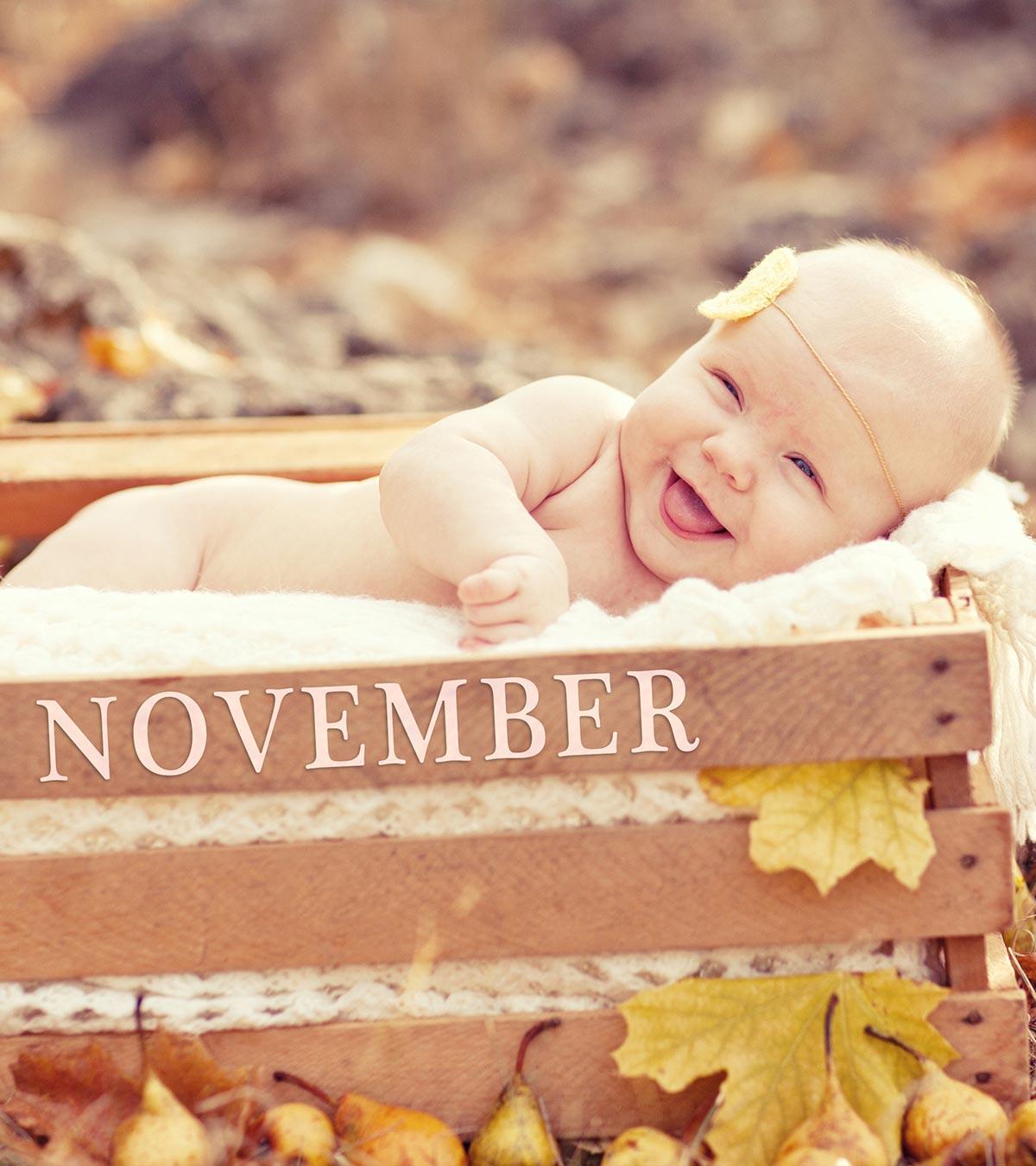 21 Wonderful Names For November Borns