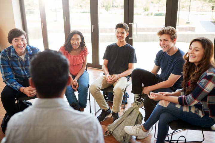 Mindful speaking, Therapeutic activities for teens