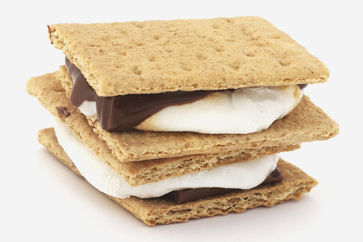 S'more sandwich camping recipes for kids