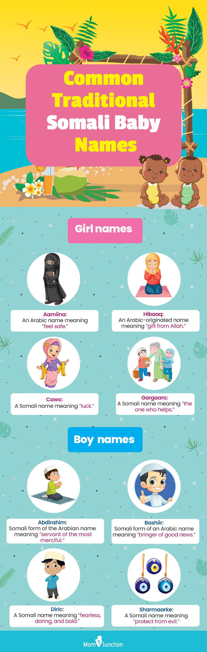 100 Somali Girl Names And Somali Boy Names For Your Little One! image