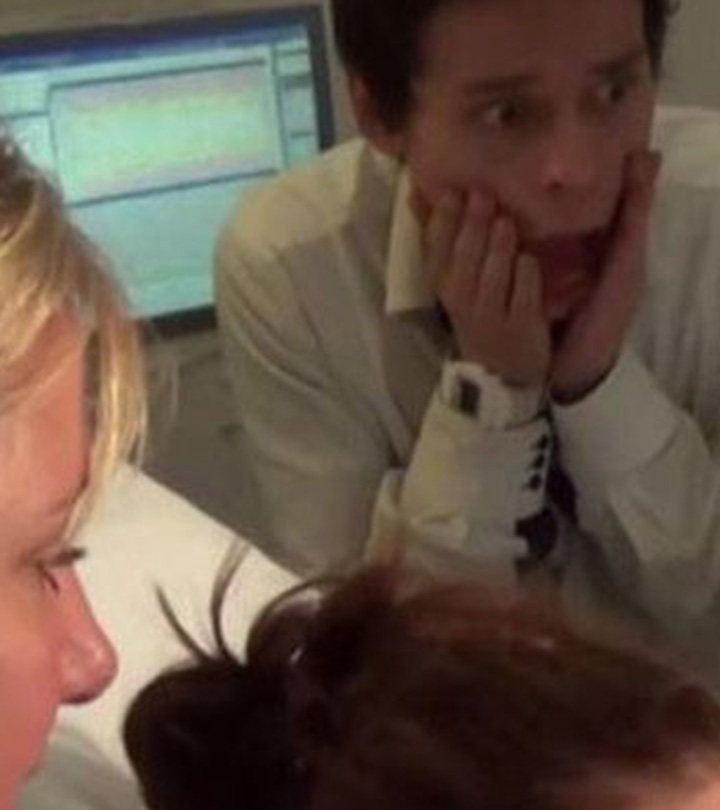Father-to-be Watches In Disbelief As 17 Year Old Gives Birth