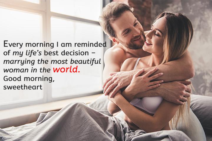 117 Romantic Good Morning Messages for Wife