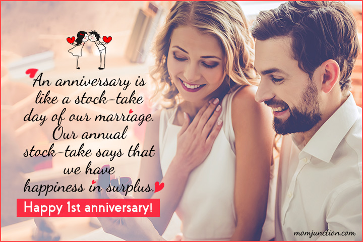 First Anniversary Wishes for Wife: Quotes and Messages for Her | Anniversary  quotes for her, Love anniversary quotes, Happy anniversary wishes