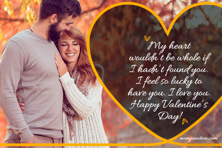My heart wouldn't be whole if I had, love quotes for husband