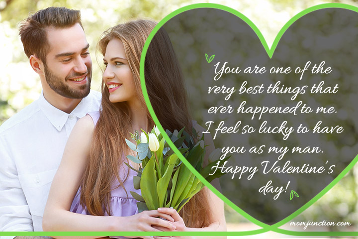 You are one of the very best things that ever happened to me, love quotes for husband