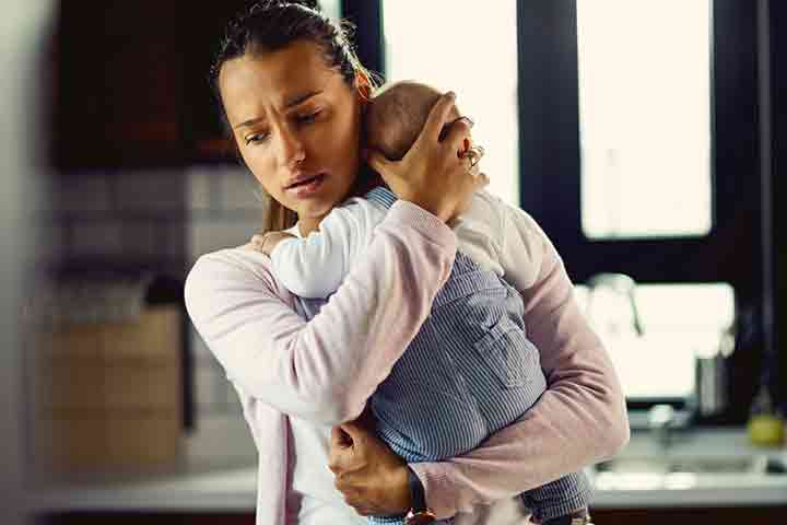 Some mothers undergo depression 