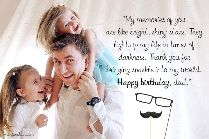 101 Happy Birthday Wishes For Dad From Daughter And Son