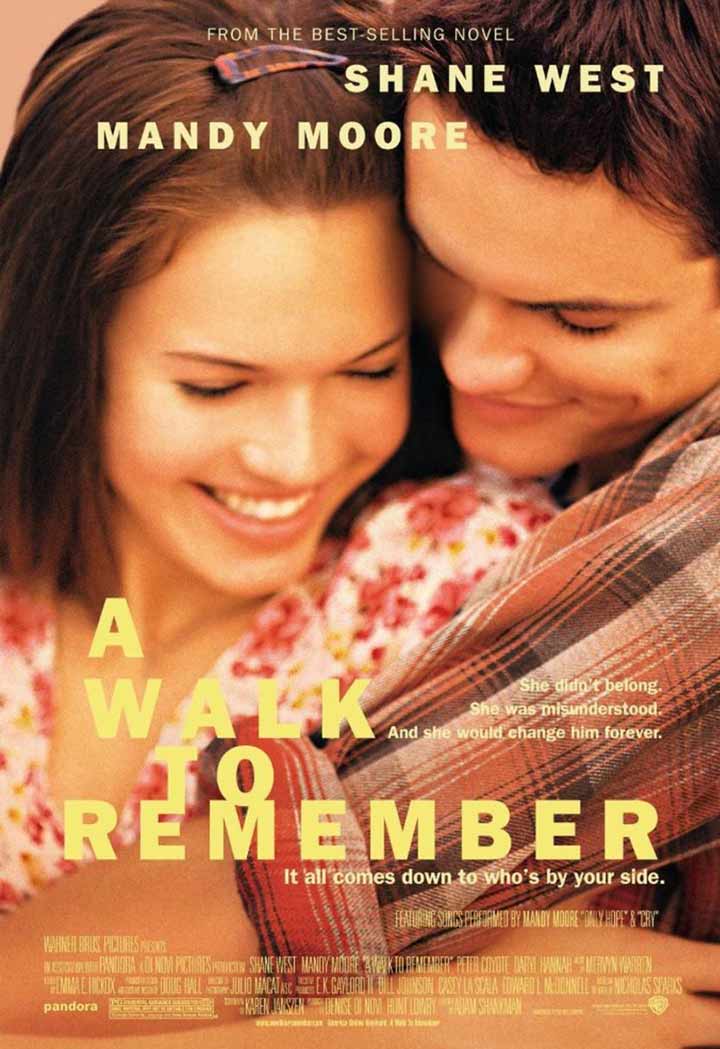 A Walk to Remember, best movies for teens