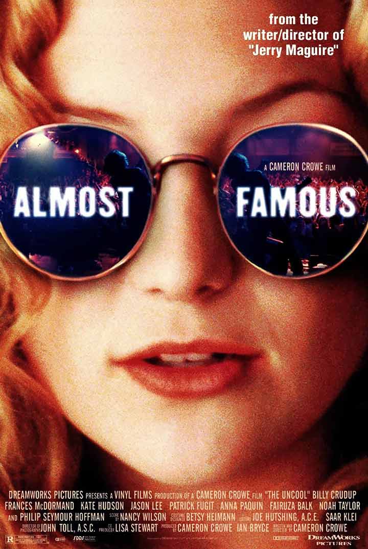 Almost Famous, best movies for teens.