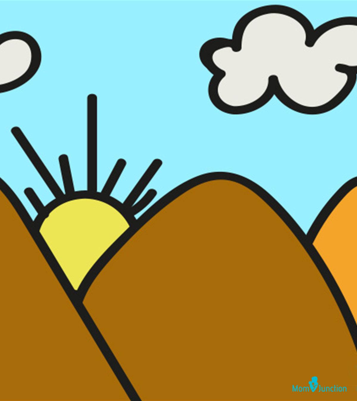 How To Draw A Mountain