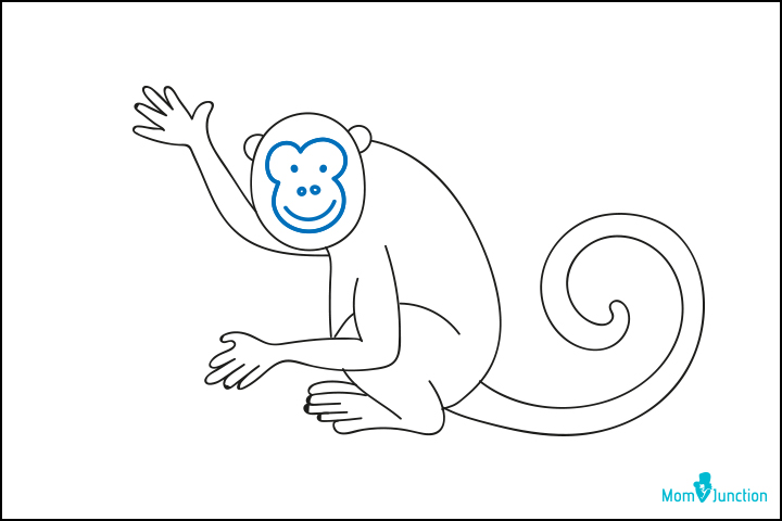 Sketch Of Monkey | 3d-mon.com