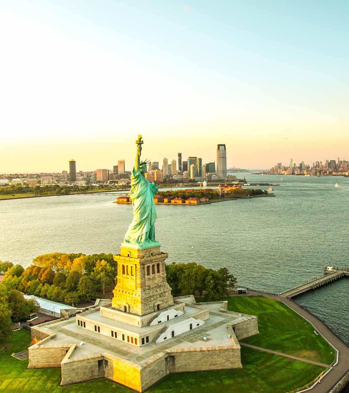 The Statue of Liberty in NewYork