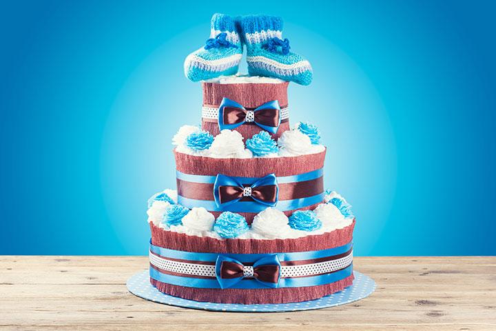 11 Stunning DIY Diaper Cake Ideas To Decorate The Place