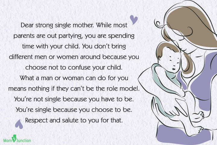 Dear strong single mother, single moms quote