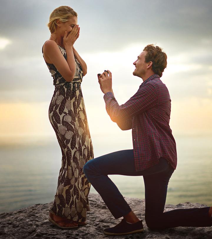 A Man Proposing To Woman