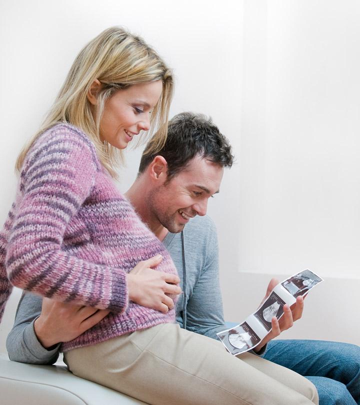 Pregnant Woman Undergoing An Anomaly Scan