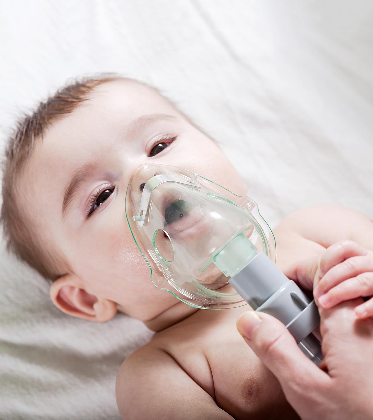 Baby Taking Nebulizers