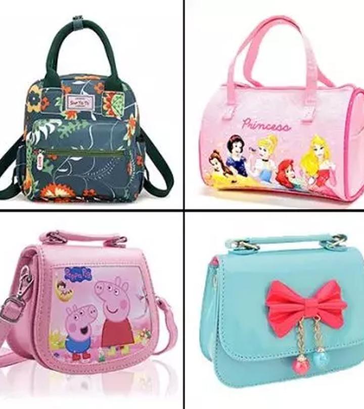 Cute Little Girls Fashionable Handbag Small Preteen Girl's Toy Kid Shoulder Purse  Bag 