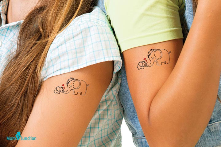 42 Sweet & Meaningful Mother and Daughter Tattoos | Peanut