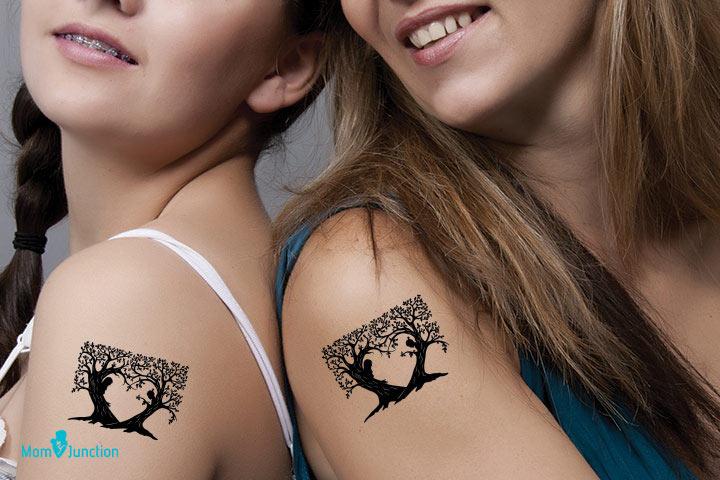 32 MotherDaughter Tattoo Ideas and Matching Designs for 2020